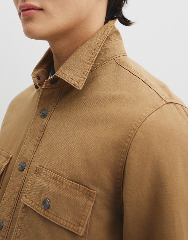 Country Road - Workwear Garment Dyed Canvas Overshirt