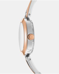 DKNY - Half Bangle Rose Two-Tone 26mm Womens Watch