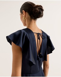 Review - Montreal Flounce Sleeve Dress