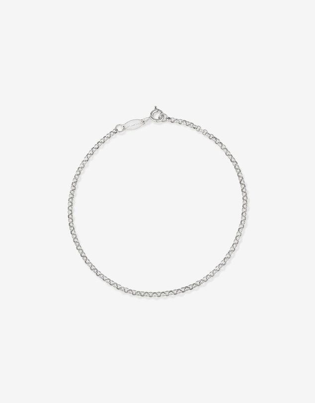 Michael Hill - Hollow Belcher Bracelet in 10kt White Gold