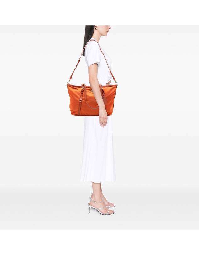 Pre-Loved by Azura Reborn - Pre-Loved Saffiano Trimmed Tessuto Satchel