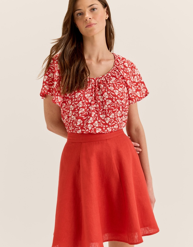 Review - Norah Linen Mini Skirt