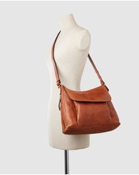 Evity - Maya Leather Large Crossbody Bag