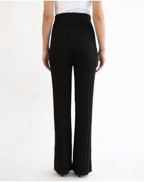 Soon Maternity - Collette Linen Knit Pants
