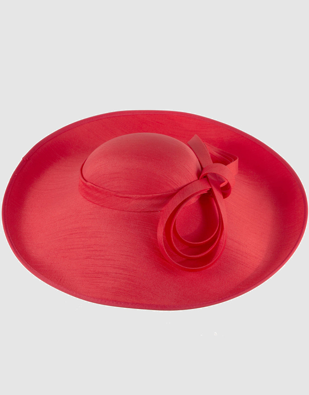 Max Alexander - Bright Red Wide Brim Hat