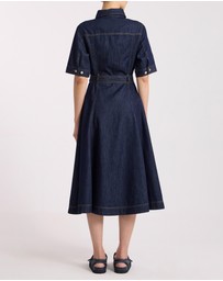 David Lawrence - Mateo Denim Shirt Dress