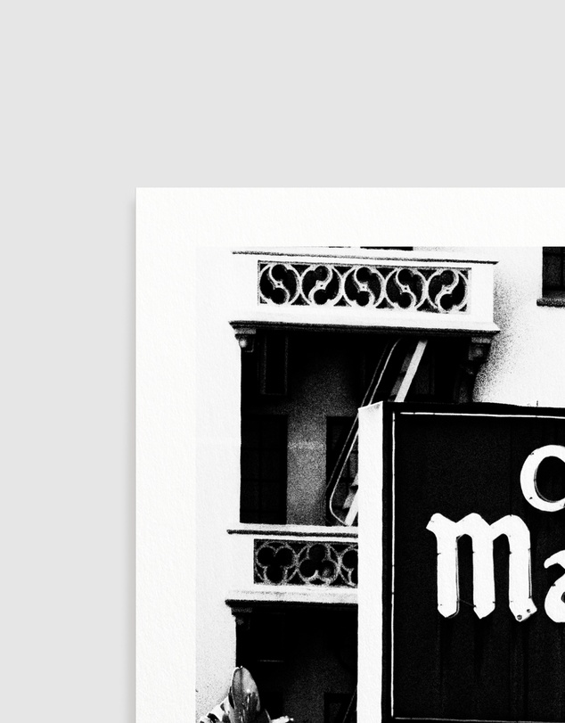 Olive et Oriel - Chateau Marmont Art Print