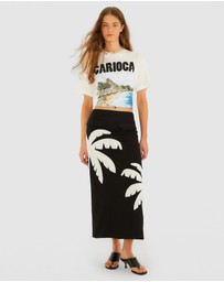 Farm Rio - Landscape Carioca Relaxed T-Shirt
