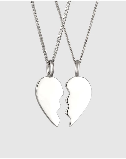 Elli Jewelry - Jewelry Set Heart Valentine 925 Sterling Silver