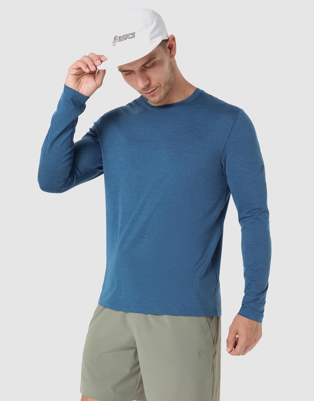 ASICS - Refined Texture Long Sleeved Top - Men's