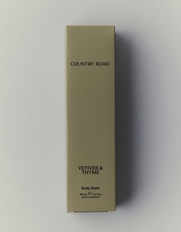 Country Road - Australian Made Vetiver & Thyme Body Balm 100ml