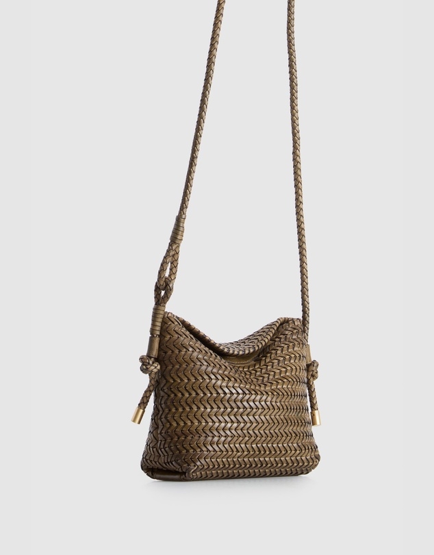 Evity - Allegra Weave Mini Crossbody Bag