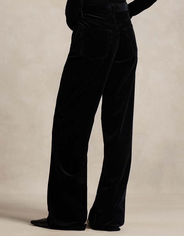 Polo Ralph Lauren - Cotton Corduroy Wide-Leg Pants - ICONIC EXCLUSIVE
