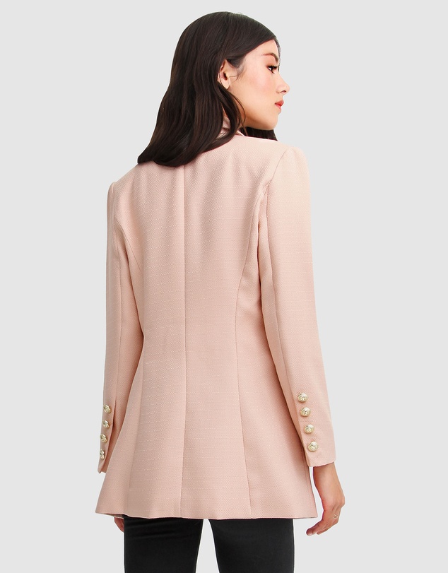 Belle & Bloom - Princess Polina Textured Weave Blazer