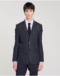Sandro - Legacy Grey Suit Jacket