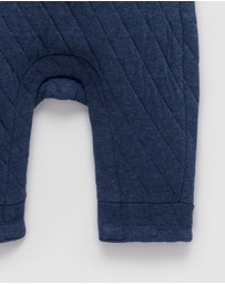 Purebaby - Quilted Overall -Kids-Babies