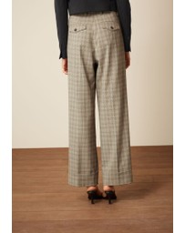 NEXT - Wide Leg Turn-Up Trousers