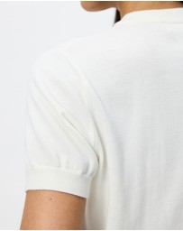 White By FTL - Ruby Short Sleeve Cardigan