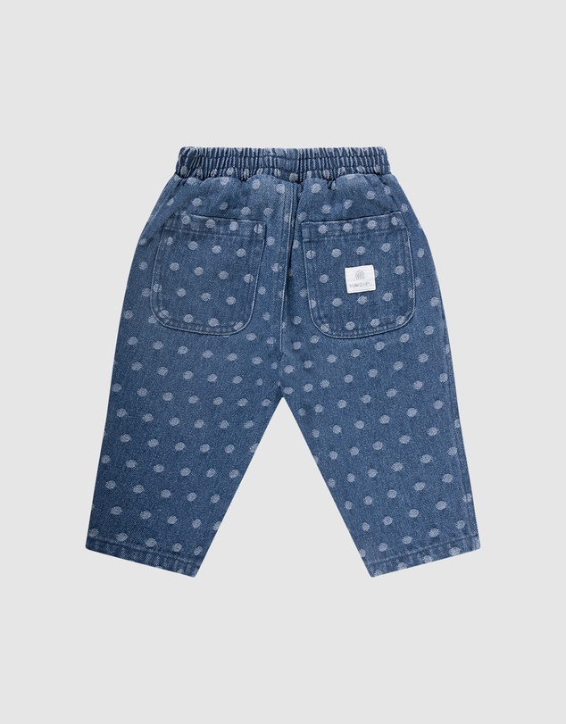 Kynd Baby - Denim Pant in Denim Dot