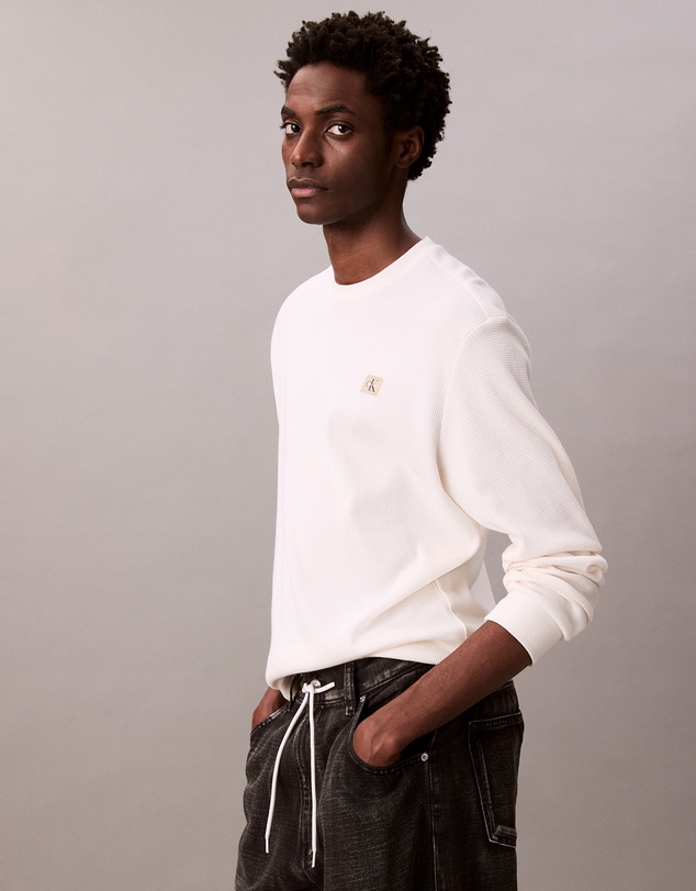 Calvin Klein Jeans - Waffle Crewneck Sweatshirt