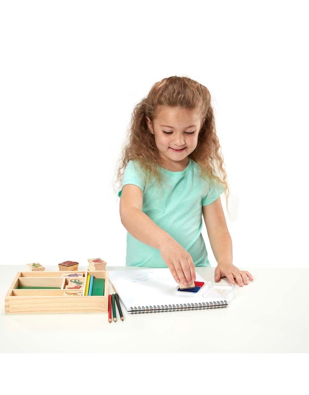 Melissa and Doug - Dinosaur Stamp Set