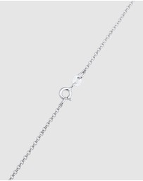 Elli Jewelry - Necklace Y-Chain Pendant Classic With Shell Core Pearl in 925 Sterling Silver