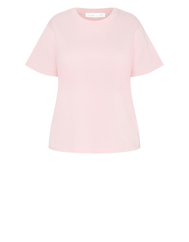 City Chic - Relaxed Crew Neck Tee