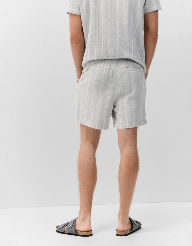 UNISON - Coast Jacquard Stripe Short