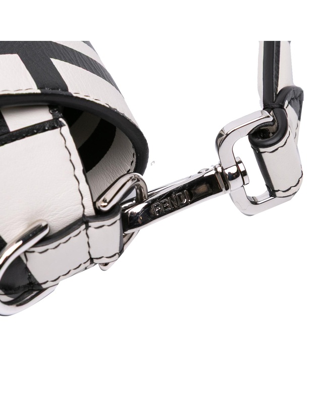 Pre-Loved by Azura Reborn - Pre-Loved fendi Women's Leather Shoulder Bag with Adjustable Strap and Metal Hardware