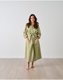 Linen House - Keaton Waffle Robe