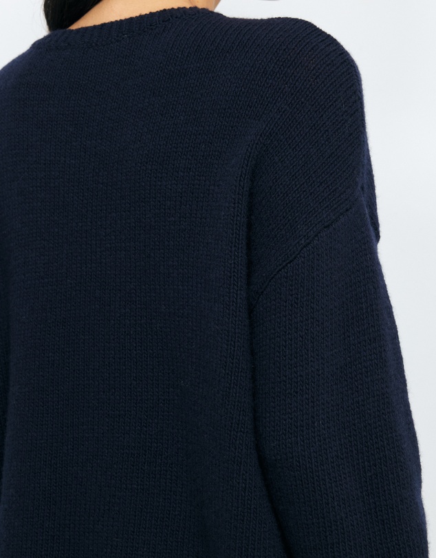 AERE - Renia Wool Boat Neck Jumper