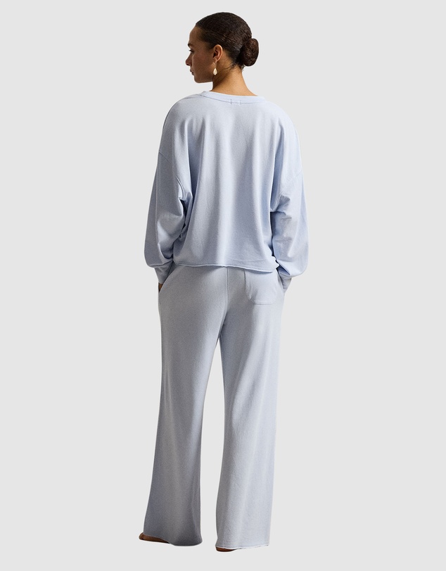 Polo Ralph Lauren - Club Terry Long Sleeve Cotton Jersey Pyjama Set