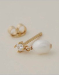 SAINT VALENTINE - Aspen Mini Drop Earrings - Gold