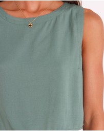 Petal & Pup - Ava Top - Green