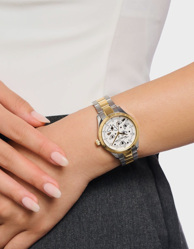 THOMAS SABO - THOMAS SABO Luminescent Butterfly Bicolour 34mm Watch