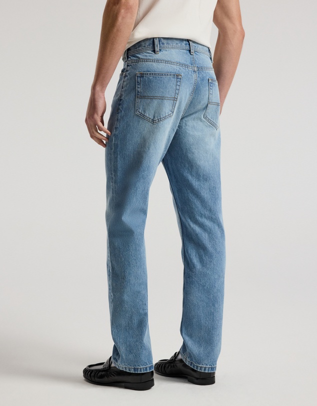 Calibre - Straight Fit Bleached Jeans Light Blue