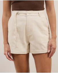 Atmos&Here - Ginny Cotton Twill Shorts
