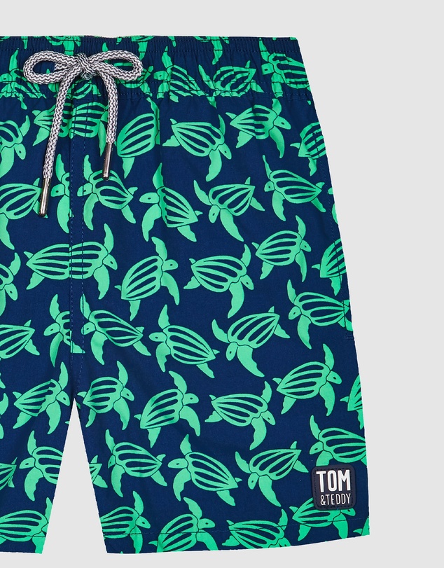 Tom & Teddy - Turtle Swim Shorts