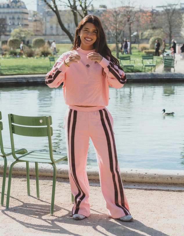 Araminta James - AJ Logo Stripe Trackpants