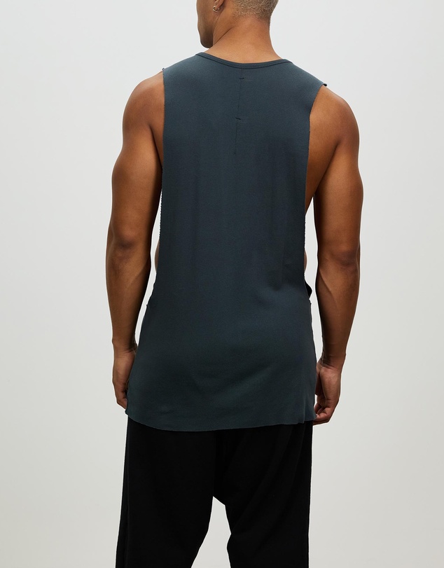 Surrounded By Ghosts - The Titanium Rib Knit Muscle T-Shirt