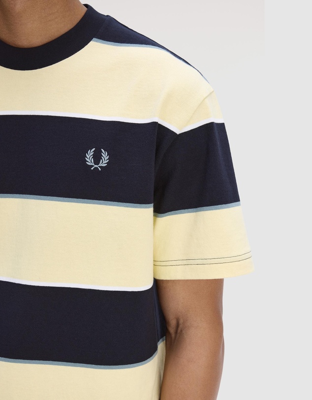 Fred Perry - Striped Relaxed T-Shirt