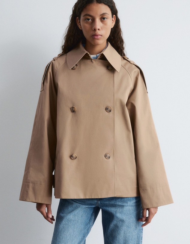 & Other Stories - Double-Breasted Trench Jacket