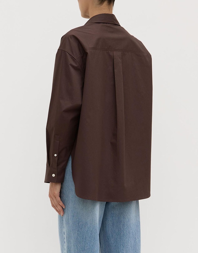 Assembly Label - Marigold Poplin Long Sleeve Shirt