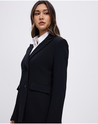 Farage - Eden Crepe Double Breasted Jacket