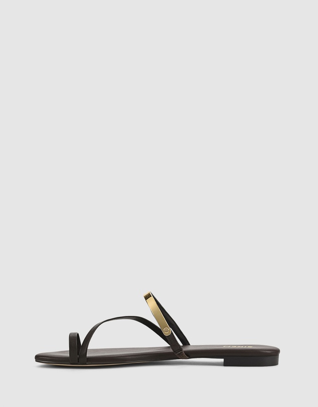 Siren - Miles Strappy Flat Sandals
