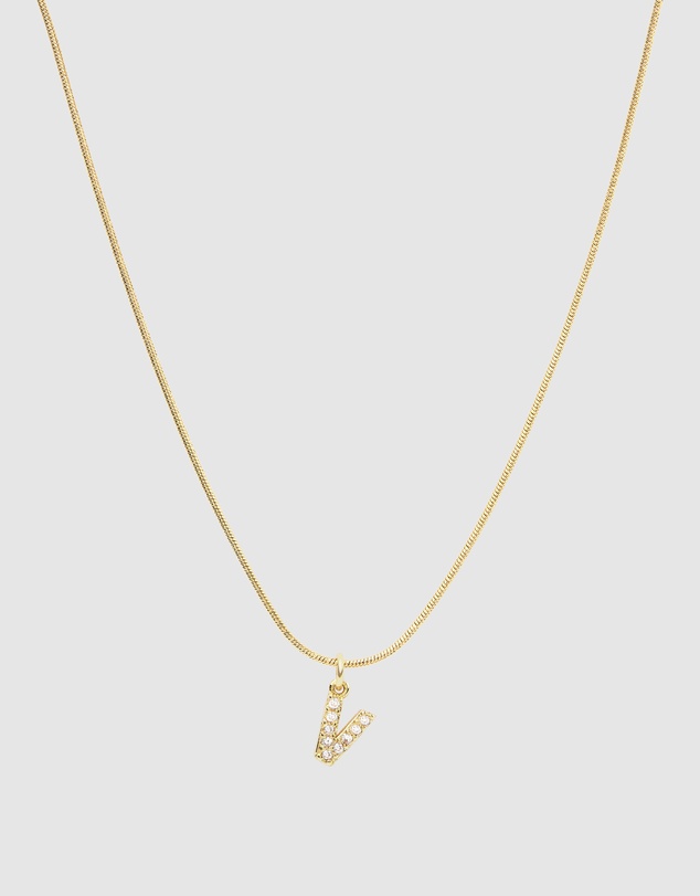 Pastiche - Initial V Necklace