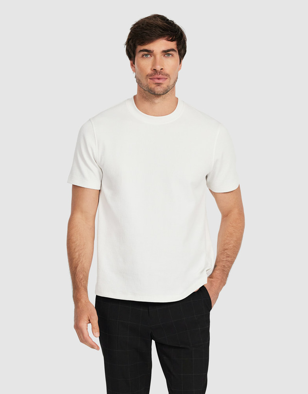 Tarocash - Richmond Textured T Shirt
