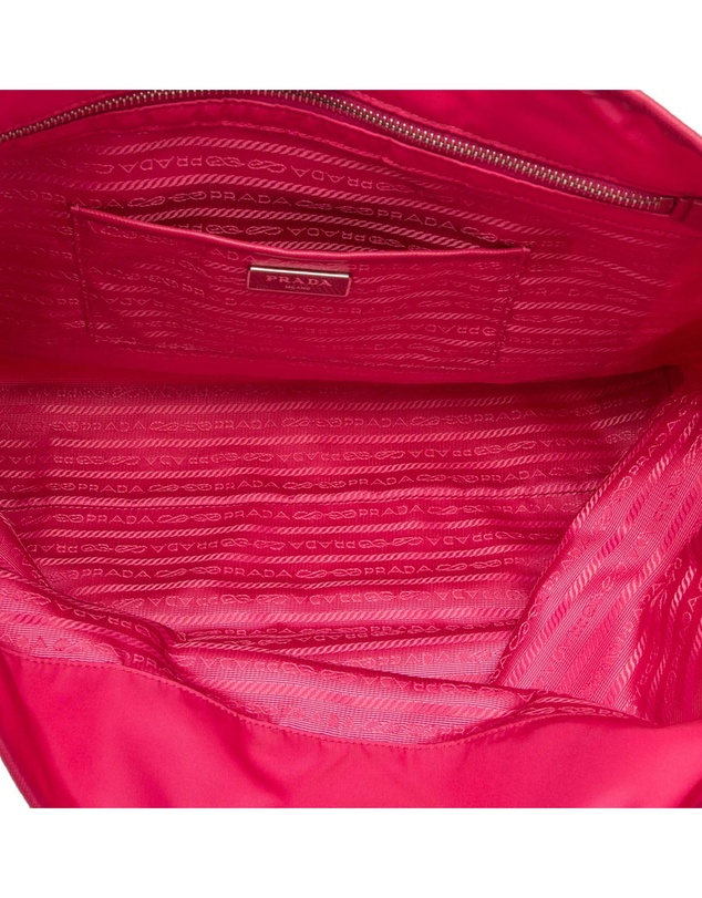 Pre-Loved by Azura Reborn - Pre-Loved Saffiano Trimmed Tessuto Open Convertible Tote
