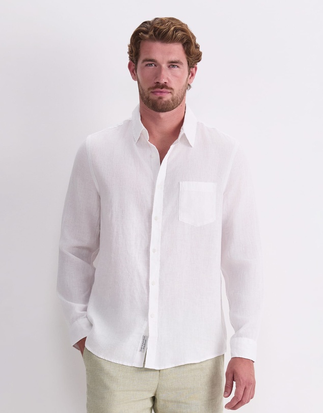 Sportscraft - Long Sleeve Linen Shirt