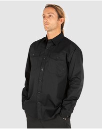 UNIT Workwear - UNIT Mens Long Sleeve Task Work Drill Shirt